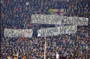 Striscione Juve