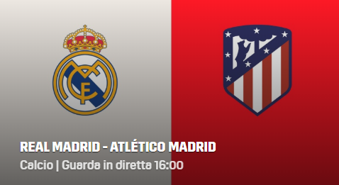 REAL MADRID ATLETICO MADRID